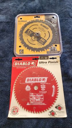 Diablo Finish Trim Saw Blade - Ideal for Portable and Low Powered Saws - 7-1/4" 