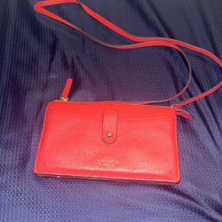 Kate Spade Coral Crossbody Purse 