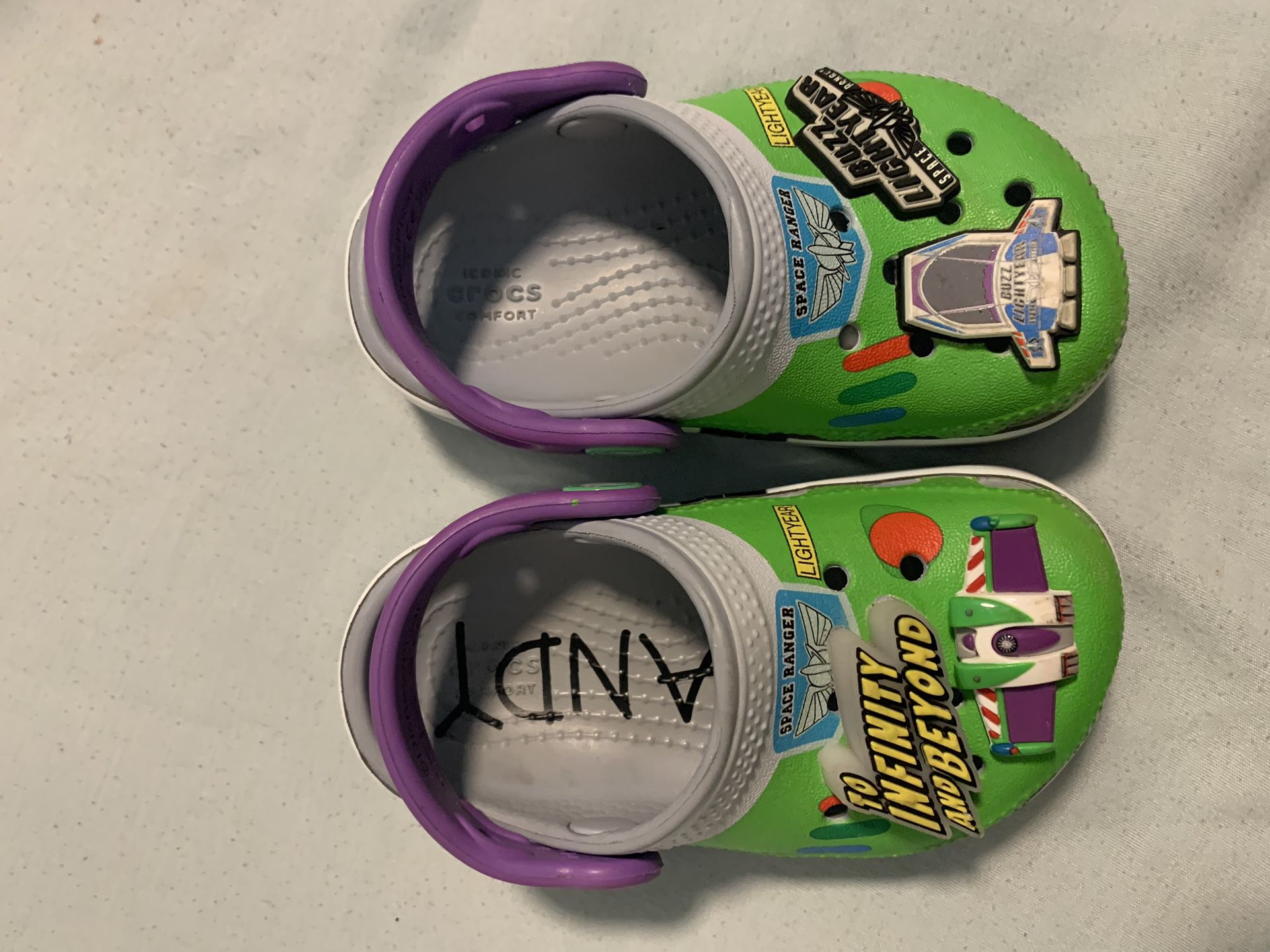 Toy Story Buzz Crocs