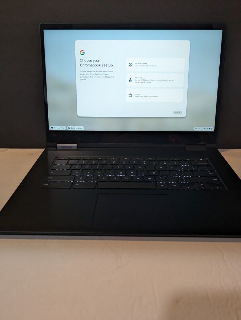 Lenovo Yoga C630 i7 Quad-core / 16GB RAM Touchscreen Chromebook