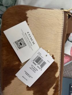 Coach Nolita 19 In Haircalf With Cow Print