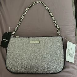 KATE SPADE SILVER PURSE