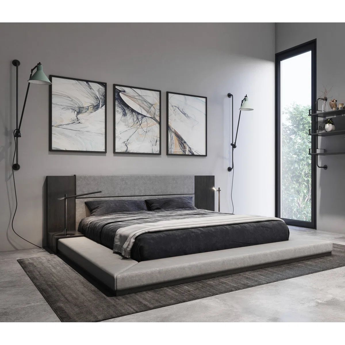 MODREST JAGGER EASTERN KING BED
