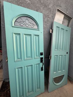 Free double doors