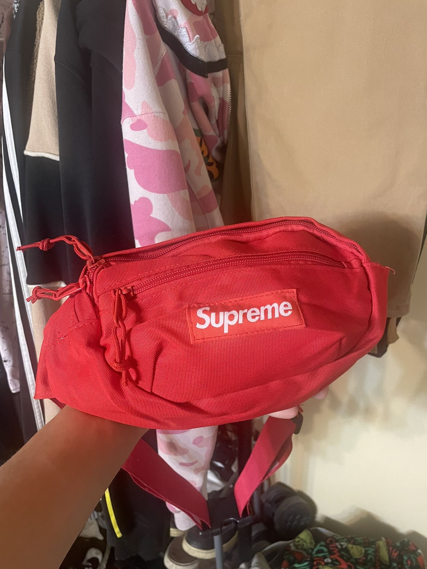 Red Supreme Bag