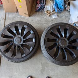 2022 Tesla Model Y Performance Uberturbine Wheels