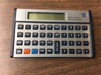 HP 12c Platinum Financial Calculator