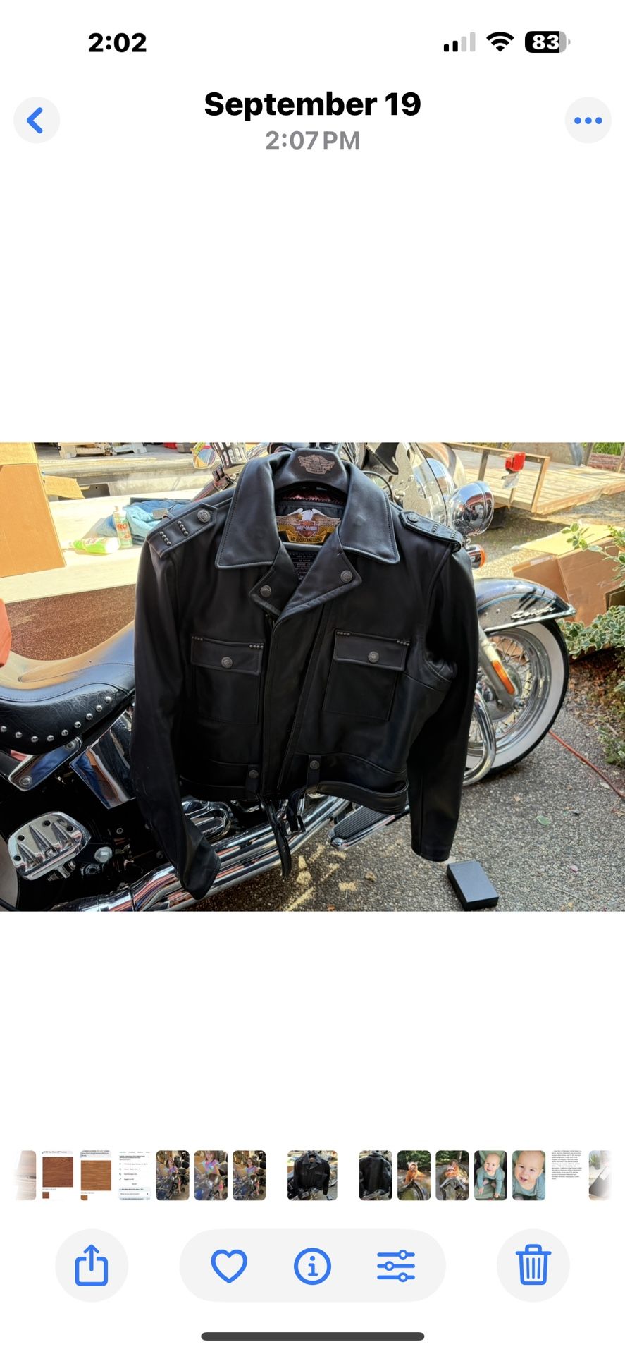 Harley Davidson Leather Jacket