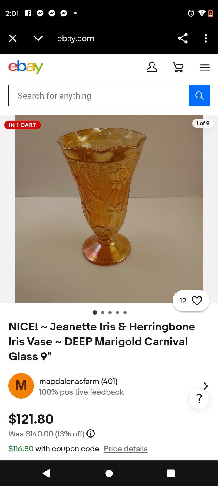 Iris Vase