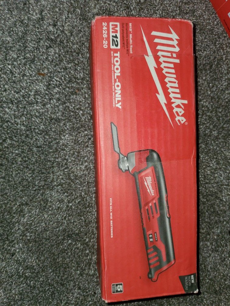 Brand new M12 Milwaukee multi tool