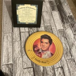 🎸 RARE Elvis Presley "Teddy Bear" Bradford Exchange Collector Plate - 2nd Issue 🎸 $55 ·OBO