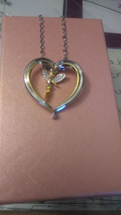 Mini tinker heart pendant