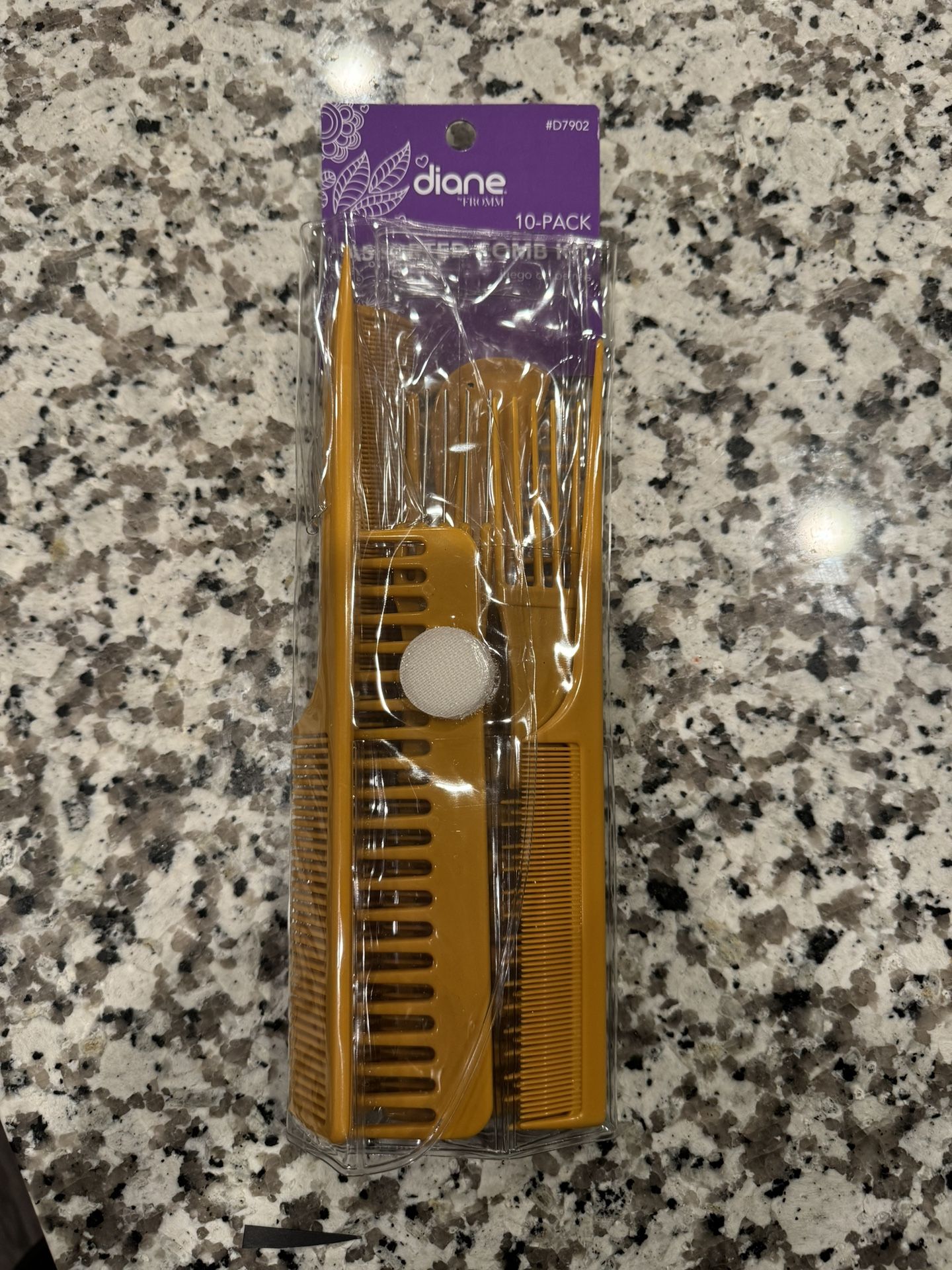 Diane 10 Pack Assorted Comb Set