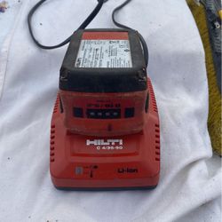 Hilti Charger And Battery 