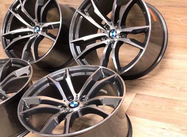 (4)SET 20" 20x10/20x11 5X120 STAGGERED WHEEL/RIMS BMW X5 3 ...