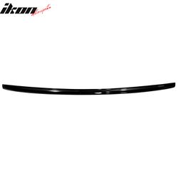 Fits 97-03 BMW 5 Series E39 M5 IKON Gloss Black Duckbill Rear Trunk Spoiler ABS
