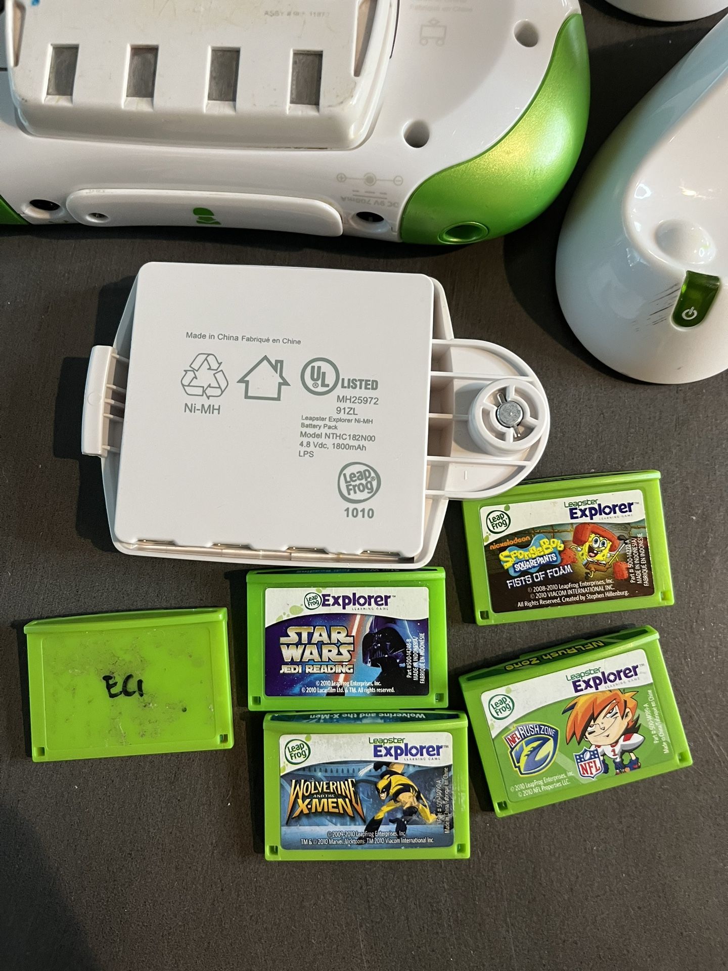 LeapFrog Leapster Explorer Learning Game System, Green for