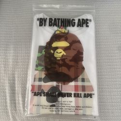 White Bape Tee