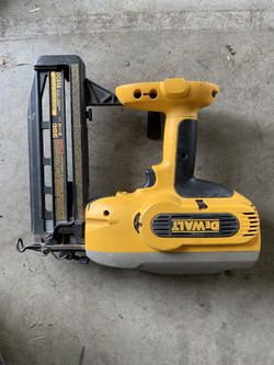 Dewalt 18 volt finish nailer