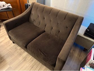 Tufted / Mid-Century Couch / Love Seat Size