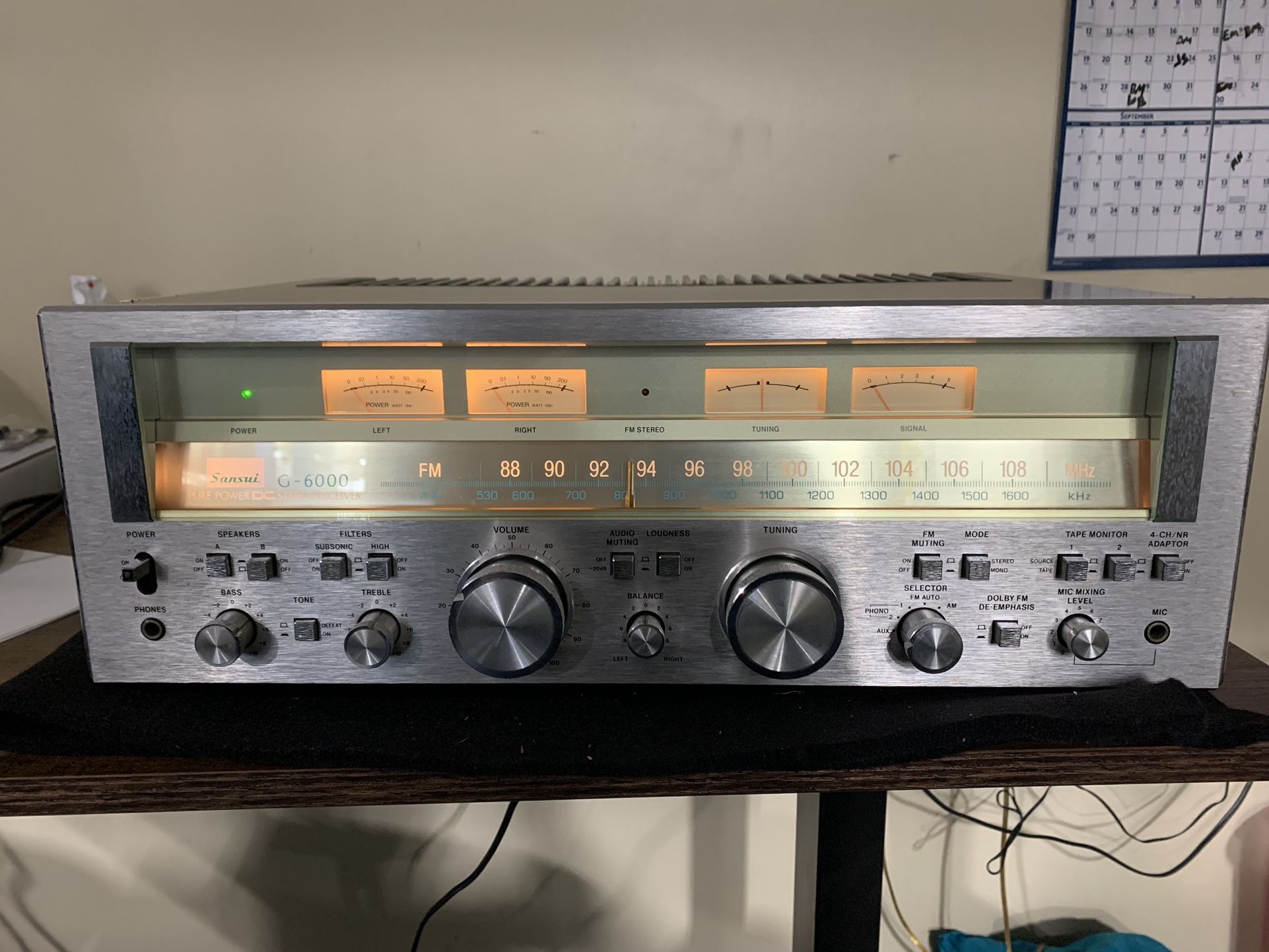 Sansui G-6000 Stereo Receiver