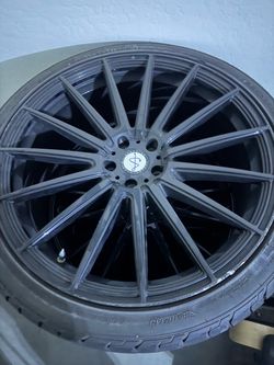 24 inch rims off dodge charger $600 OBO