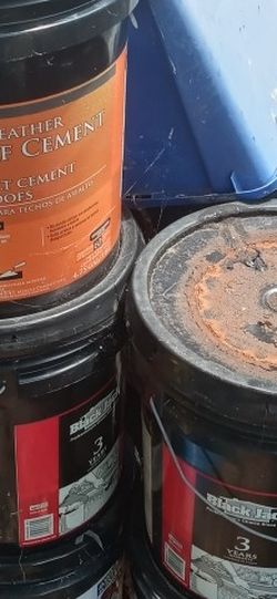 Roof Cement All Weather..