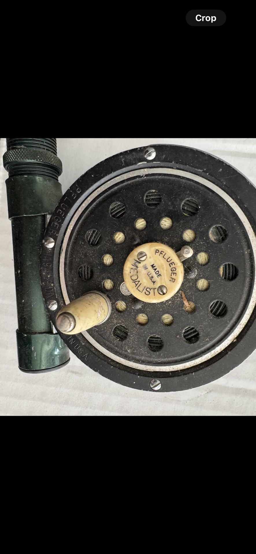 Vintage Pflueger Medalist 1492 Fly Fishing Reel And Rod