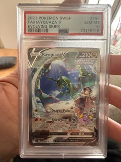 Rayquaza V PSA 10