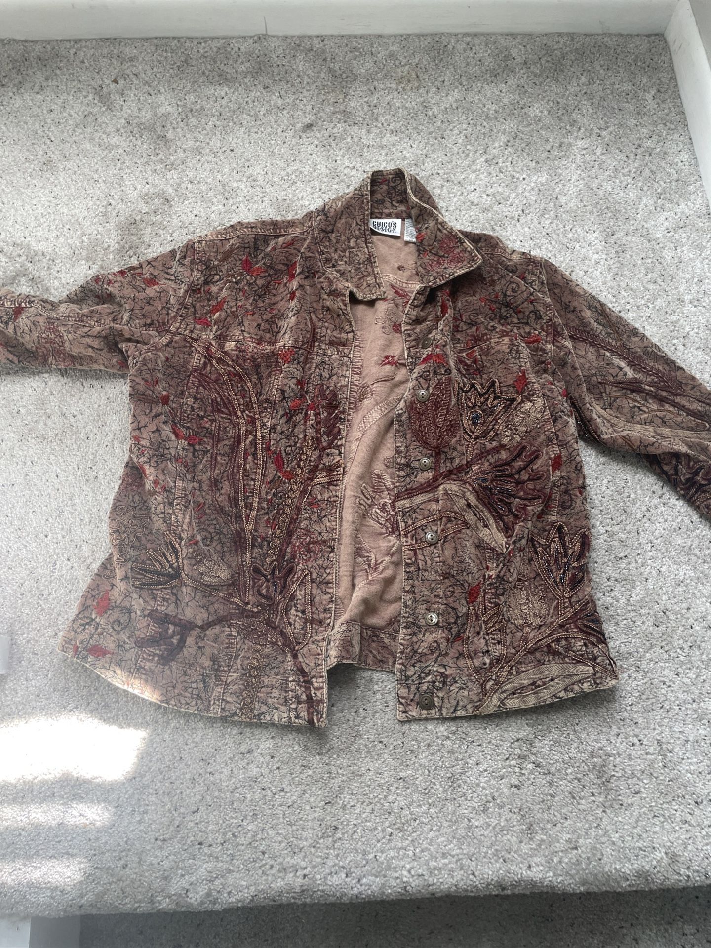 Chicos Design Women’s Jacket Size 3