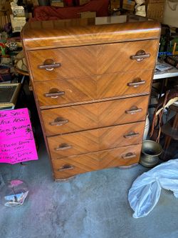 5 piece antique bedroom set