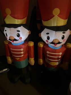 two inflatable nutcrackers