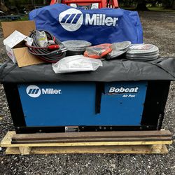 Miller Bobcat 200 Air Pac Welder, Air Compressor & Generator 