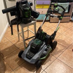 EGO Lawn Mower And Blower 