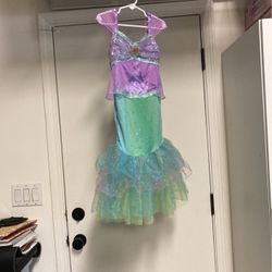 Halloween Costume Little Mermaid Ariel Size 4