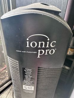 Ionic pro air filter no filter required