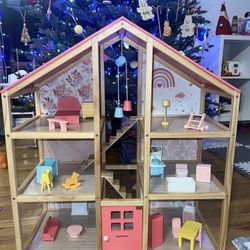 Tinyland Dollhouse - Pink 