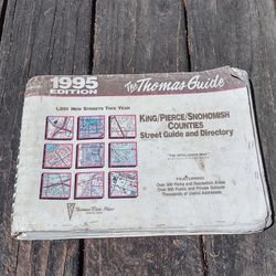 1995 THOMAS BROTHERS GUIDE KING/PIERCE/NOHOMISH COUNTIES