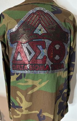 Delta Sigma Theta Camo Jacket - Med.