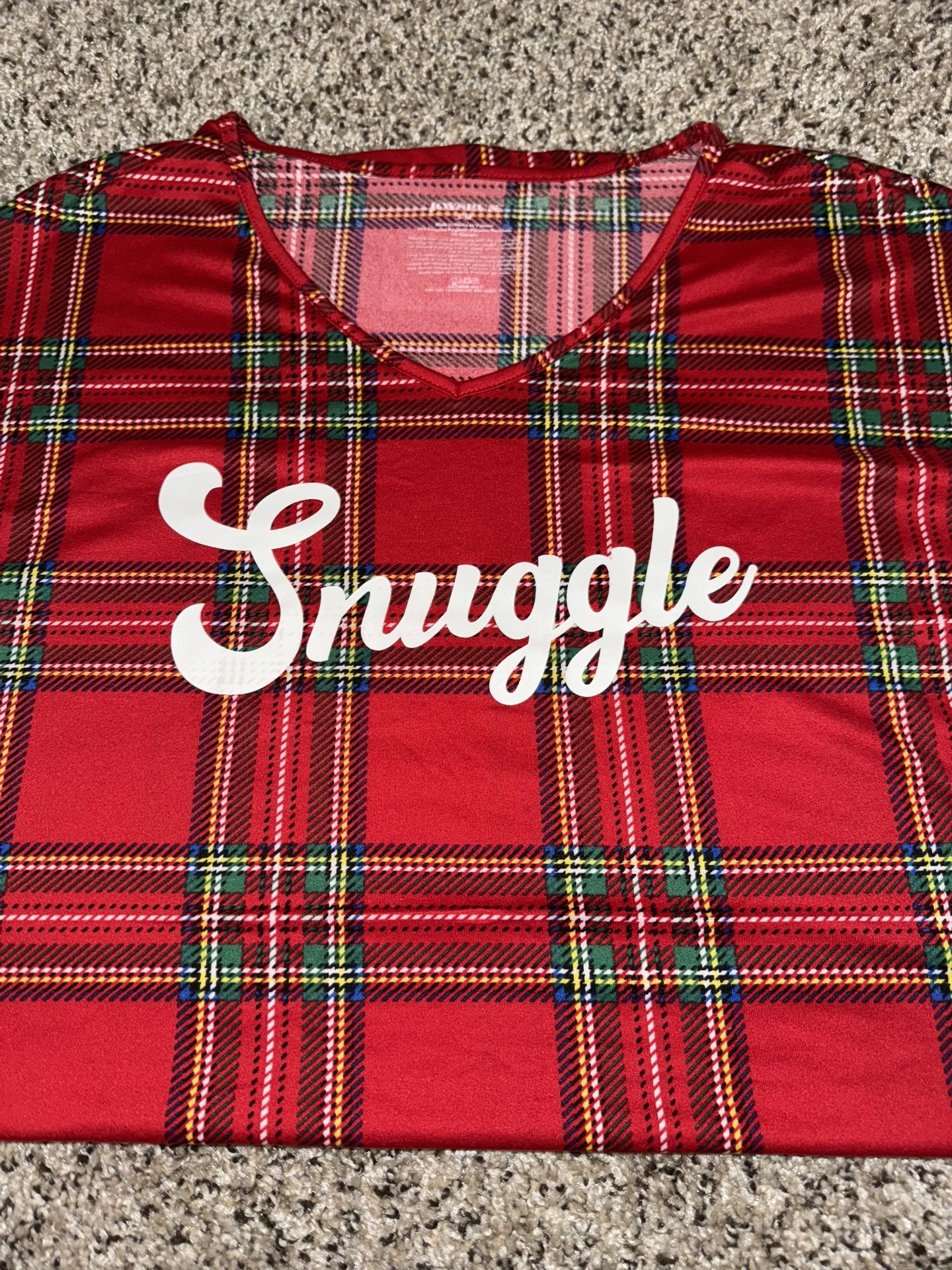 Cute Christmas Pj Sleep Shirt