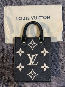 Louis Vuitton Petit Sac Plat (bi-color/authentic)