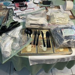 Quantity Plastic Knives Forks And Spoon 