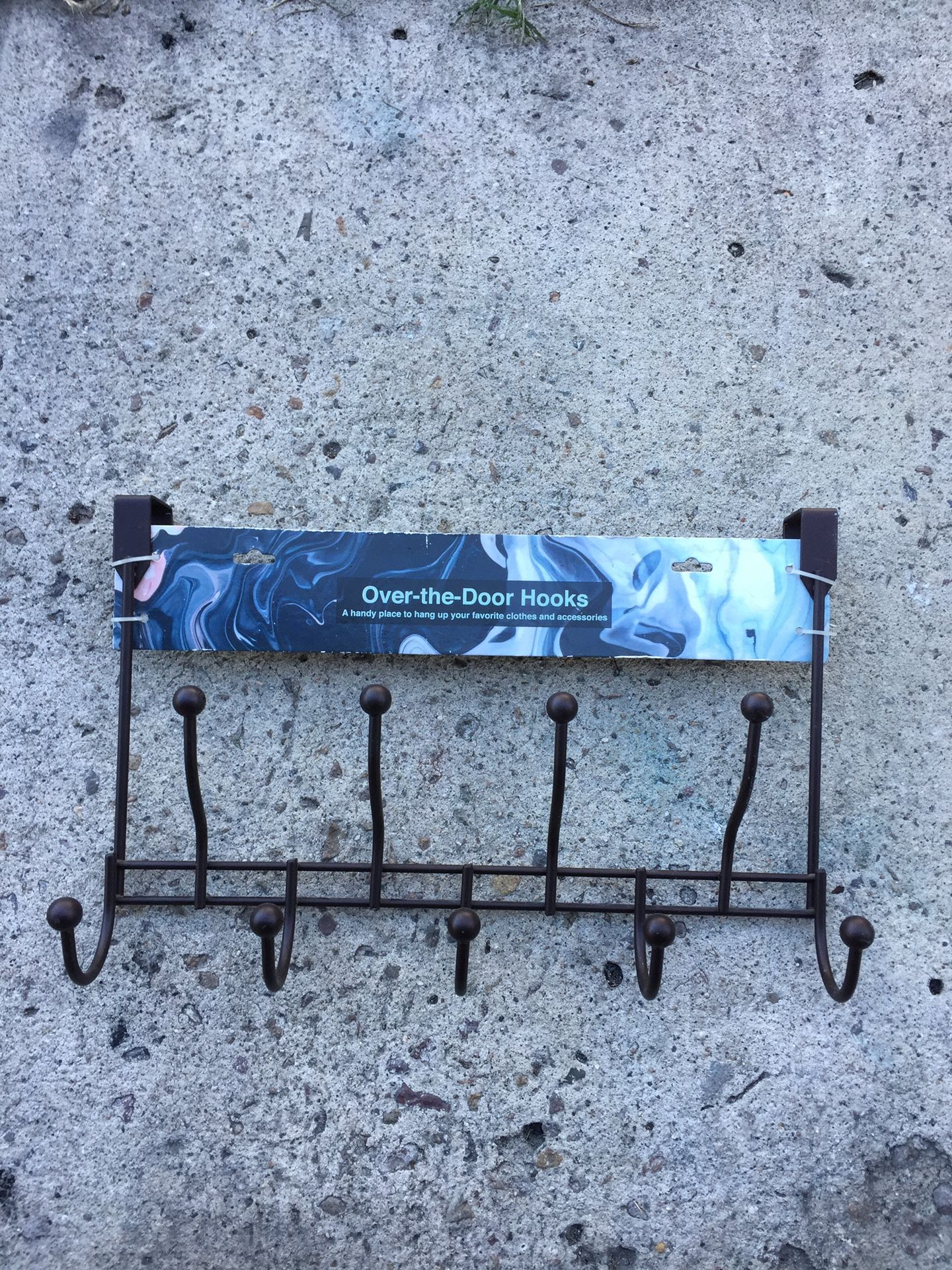 Unused Over-the-door Hook Rack