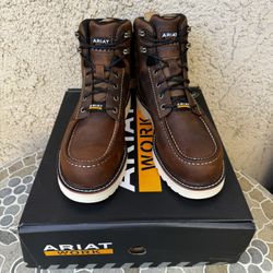 WORK BOOTS ARIAT COMPOSITE TOE WATERPROOF SIZE AVAILABLE 9-9.5-10 MENS