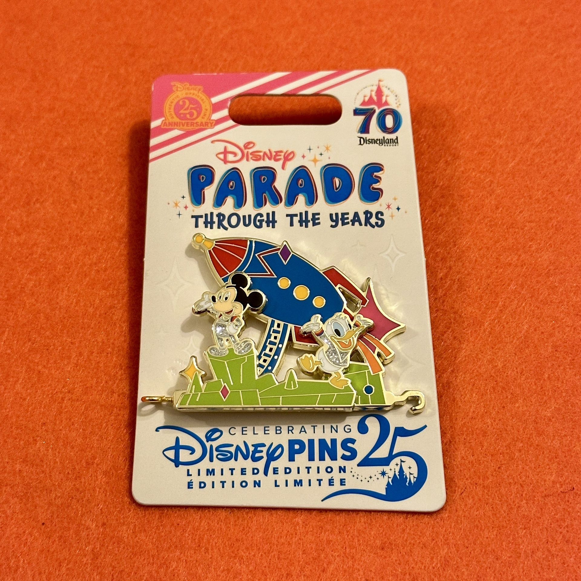 Limited Edition 2000 Blast to the Past Parade Float-Disney Parade Through The Years