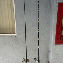 Avet 6/3 Reel Special Pool Wrapped/Daiwa Millionaire