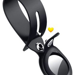 Air Tag Keychain for Apple Airtags Holder,2 Pack Protective Airtags Case Tracker Cover with Air Tag Holder, Airtag Key Ring Compatible with Apple New 