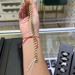 10kt Monaco Bracelet 