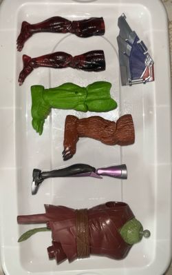 Action Figure loot Marvel legends WWE power rangers