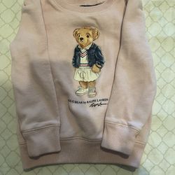 4T Polo Bear Fleece Sweatshirt